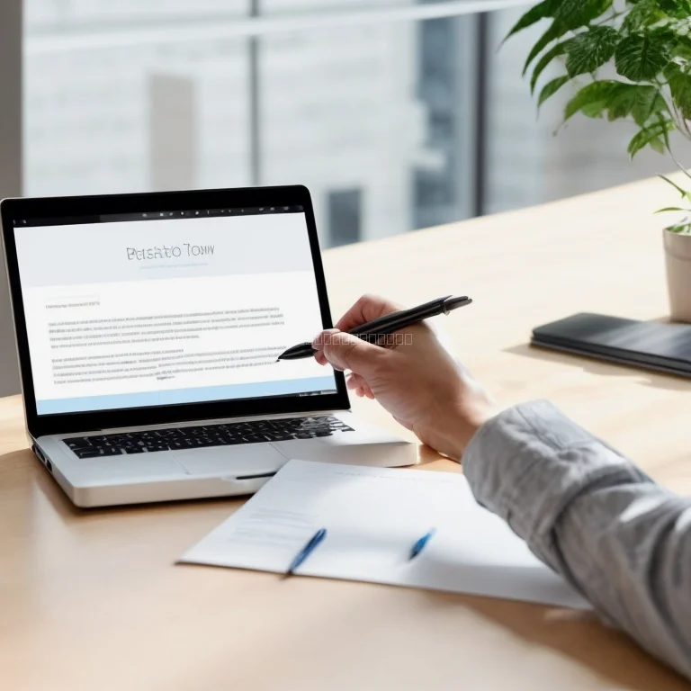 توقيع المستندات